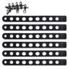 (6-Pack) Replacement Bike Rack Cradle Straps .49" Ladder-Style Strap Holes Compatible with Thule 1/2" Tab 534 Bike Rack Straps Replacement view 1