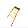 Greneric txmachine Agility Ladders 65.6ft/30rungs Speed Ladder Training Ladder for Soccer Speed Football Fitness Feet Training with Carry Bag (red) view 1