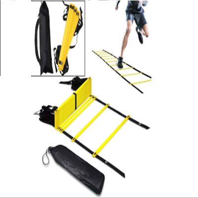 Greneric txmachine Agility Ladders 32.8ft/20rungs Speed Ladder Training Ladder for Soccer Speed Football Fitness Feet Training with Carry Bag (Yellow)