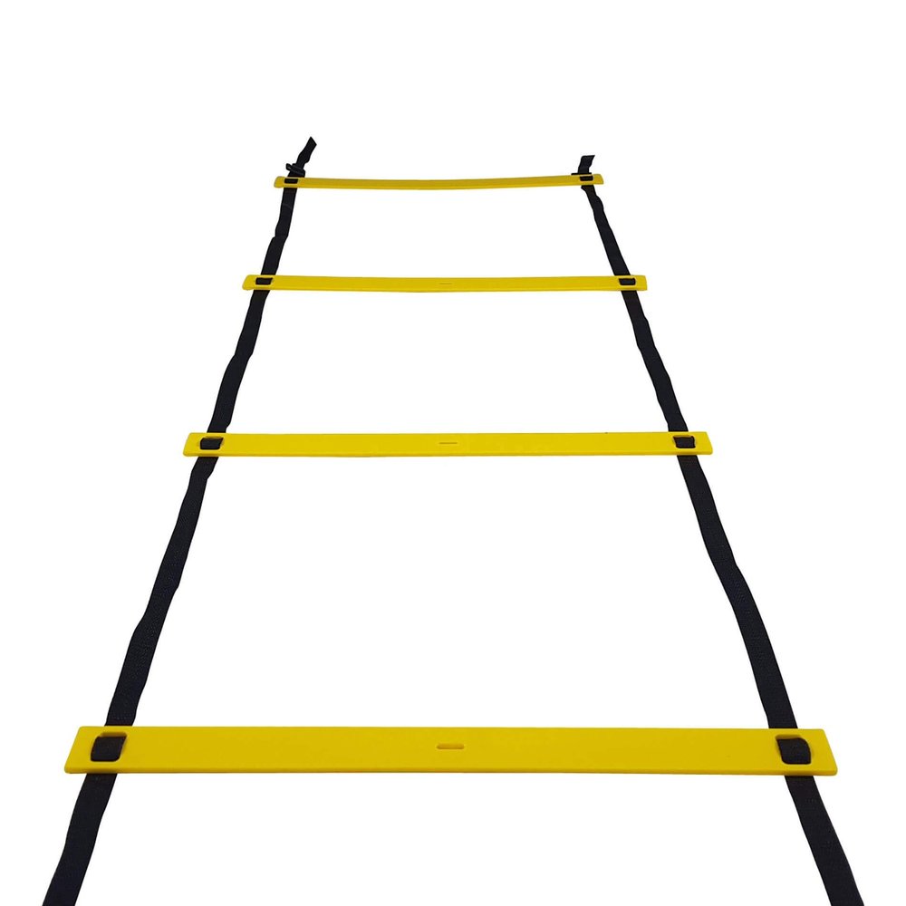 Greneric txmachine Agility Ladders 26ft/16rungs Speed Ladder Training Ladder for Soccer,Speed,Football Fitness Feet Training with Carry Bag (Yellow)