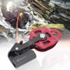 Keenso Rock Climbing Pulley, 7075 Aviation Aluminum Heavy Duty Climbing Pulley 4KN Single Swivel Rope Climbing Pulley for 8-12mm Rope view 3