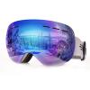 FONHCOO Ski Goggles for Men Women,Anti-Fog OTG Snow Snowboard Glasses with Detachable Lens for Skiing Skating,UV Protection Anti-Glare Blue view 1