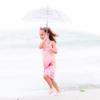Sixx Lace Parasol, Bridal Lace Cotton Umbrella for Wedding Parties, Dancing Photography Prop, Kids Gift (White) view 2