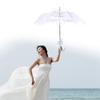 Sixx Lace Parasol, Bridal Lace Cotton Umbrella for Wedding Parties, Dancing Photography Prop, Kids Gift (White) view 3