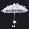 Sixx Lace Parasol, Bridal Lace Cotton Umbrella for Wedding Parties, Dancing Photography Prop, Kids Gift (White) view 4