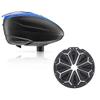 Dye LT-R Electronic Paintball Loader - Blue with HK Army Epic Speed Feed (Blue with Charcoal Epic Speed Feed) view 1