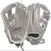 Rawlings | R9 Series Fastpitch Softball Glove | Pro I-Web | Grey | 11.75' | RHT view 1
