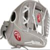 Rawlings | R9 Series Fastpitch Softball Glove | Pro I-Web | Grey | 11.75' | RHT view 2
