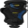 Rawlings | MACH Catcher's Leg Guards | Baseball | Intermediate | Black/White view 3