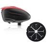 Dye LT-R Electronic Paintball Loader - Red with HK Army Epic Speed Feed (Red with Blackout Epic Speed Feed) view 1