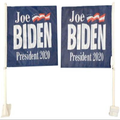 2 Pack Joe Biden President 2020 Blue 2-Sided 12"x18" Rough Tex 100D Car Flag