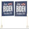 2 Pack Joe Biden President 2020 Blue 2-Sided 12"x18" Rough Tex 100D Car Flag view 1