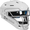 Rawlings | MACH Catcher's Helmet | Baseball | Junior (6 1/2" - 7") | White/White view 1