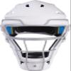 Rawlings | MACH Catcher's Helmet | Baseball | Junior (6 1/2" - 7") | White/White view 2