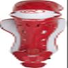 Rawlings | MACH Catcher's Leg Guards | Baseball | Adult | Red/White view 2