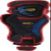 Rawlings | MACH Catcher's Leg Guards | Baseball | Adult | Red/White view 3