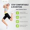 FlipBelt Zipper Running Belt for Phone and Small Accessories, Exercise Waist Pouch for Women and Men, XL, Reflective Black view 4