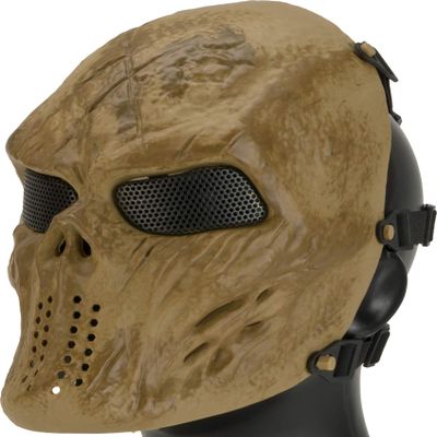 Evike Airsoft - Full Face Wire Mesh Undead Mask (Color: Desert Skull)