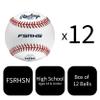 Rawlings | OFFICIAL FLAT SEAM High School Baseballs | Leather Cover | Game/Practice Use | NFHS Stamp | 12 Count view 3