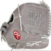 Rawlings | R9 Series Fastpitch Softball Glove | Basket Web | 12.5' | RHT | Grey view 2