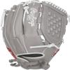 Rawlings | R9 Series Fastpitch Softball Glove | Basket Web | 12.5' | RHT | Grey view 4