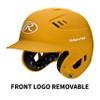 Rawlings | R16 VELO Baseball Batting Helmet | Senior (6 7/8" - 7 5/8") | Matte Light Gold view 2