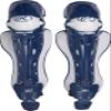 Rawlings | MACH Catcher's Leg Guards | Baseball | Intermediate | Navy/White view 1