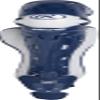 Rawlings | MACH Catcher's Leg Guards | Baseball | Intermediate | Navy/White view 2