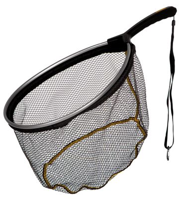 Frabill Floating Trout Net 11"x 15" Hoop Size,Black