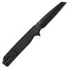 CRKT LCK + Everyday Carry Assisted Folding Knife with Liner Lock: Stainless Steel Plain Edge Blade, Glass-Reinforced Nylon Handle, Pocket Clip, 3802K view 2
