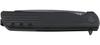 CRKT LCK + Everyday Carry Assisted Folding Knife with Liner Lock: Stainless Steel Plain Edge Blade, Glass-Reinforced Nylon Handle, Pocket Clip, 3802K view 4