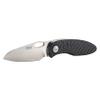 CRKT Trask Folding Pocket Knife: D2 Blade Steel, Deadbolt Lock, Everyday Carry, Plain Edge Sheepsfoot Blade with Satin Finish, Thumb Hole Open, Nylon Handle 5375 view 3