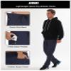 AIRIKE Sweat Pants for Men Casual Athletic Polyester Quick Dry Lightweight Water Resiatant Running Sports Gym Pants with Pockets Darkblue view 3