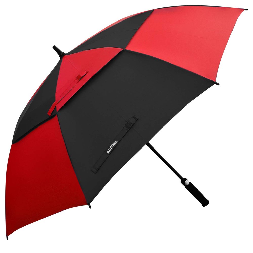 ACEIken Golf Umbrella Large 68 Inch Automatic Open Golf Umbrella Extra Large Oversize Double Canopy Vented Umbrella Windproof Waterproof for Men and Women