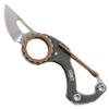 CRKT Compano Everyday Carry EDC Pocket Folding Knife with Slip Joint: Stainless Steel Blade, Stainless Steel Handle, 9082 view 1