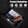 Dalmbox Portable Gun Safe for Pistols with Combination Lock Handgun Lock Box for Nightstand, Travel , Home, Car, Truck (9.4"X 6.4" X 1.8") view 4