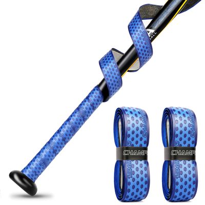 CHAMPKEY PRO 40" Bat Grip Tapes 2 Pack | All-Weather Performance Bat Tapes | Precut and Full Adhesive Back Baseball Grip Tapes