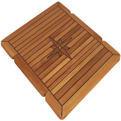 JZ Folding Teak Table Top with Two Wings Nautic Star 3 Sizes Marine Boat RV (TW4580)