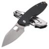 CRKT Pilar III EDC Folding Pocket Knife:D2 Blade Steel, Compact Everyday Carry, Satin Blade with Finger Choil, Thumb Slot Open, Frame Lock Stainless Handle, Reversible Pocket Clip 5317D2 view 3