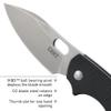 CRKT Pilar III EDC Folding Pocket Knife:D2 Blade Steel, Compact Everyday Carry, Satin Blade with Finger Choil, Thumb Slot Open, Frame Lock Stainless Handle, Reversible Pocket Clip 5317D2 view 4