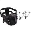 Tool Protective Half Face Mask Outdoor Game Masks Tactical Mask for Tactical Action Games Color Black view 2