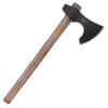 CRKT Berserker Axe: Two Handed Outdoor Axe, Forged 1055 Carbon Steel Blade, Hickory Handle 2736 view 2