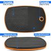 Ergohead Standing Desk Anti Fatigue Mat Balance Board, 360 Rotation Exercise Wooden Wobble Board Stability Rocker Perfect for Office, Workstation, Home, Gym, Kitchen view 3