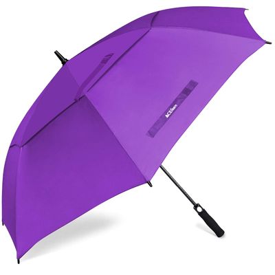 ACEIken Golf Umbrella Large 68 Inch Automatic Open Golf Umbrella Extra Large Oversize Double Canopy Vented Umbrella Windproof Waterproof for Men and Women