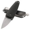 CRKT Dually Folding Carry Knife: Plain Edge Folder with Slip Joint - Everyday Carry Folded Knife, Black Glass Reinforced Nylon Handle with Lanyard Hole, Bottle Opener 7086 view 3