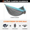 AnorTrek Camping Hammock, Super Lightweight Portable Parachute Hammock with Two Tree Straps Single or Double Nylon Travel Tree Hammocks for Camping Backpacking Hiking view 4