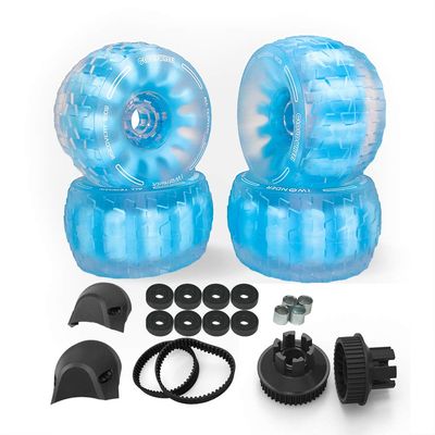 IWONDER Cloud Wheel Discovery 105mm/120mm for Exway Flex/Wave(44 Teeth) Boards Electric Skateboard Wheels and Pulley Conversion Kit