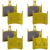 4 Pairs of DiscoBrakes Pads for Hope E4 HopeE4 Disc Brake, Sintered Compound, MTB Bicycle view 1