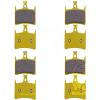 4 Pairs of DiscoBrakes Pads for Hope E4 HopeE4 Disc Brake, Sintered Compound, MTB Bicycle view 2