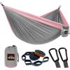 AnorTrek Camping Hammock, Super Lightweight Portable Parachute Hammock with Two Tree Straps Single or Double Nylon Travel Tree Hammocks for Camping Backpacking Hiking view 1